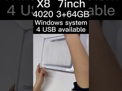 Tablet industriale tutto in uno PiPO da 7 pollici senza ventole per il controllo del terminale POS